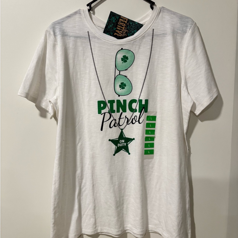 'Pinch Patrol' Graphic T-Shirt St.Patrick’s Day Shamrock
